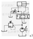 單程節(jié)流調速回路